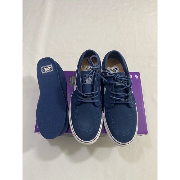 New Mens Size 7 Blue Nike SB Zoom Janoski OG+ Skateboarding Shoes FD6757 400 main image 10